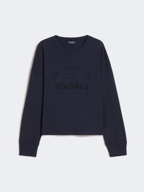 Oversized jersey T-shirt - ULTRAMARINE