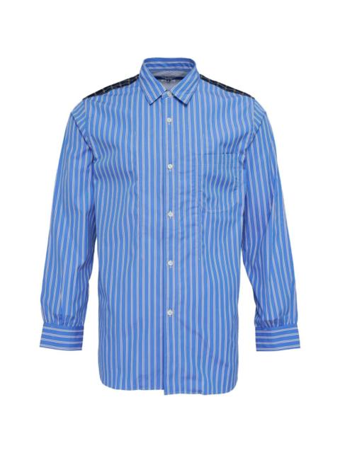 check stripe shirt