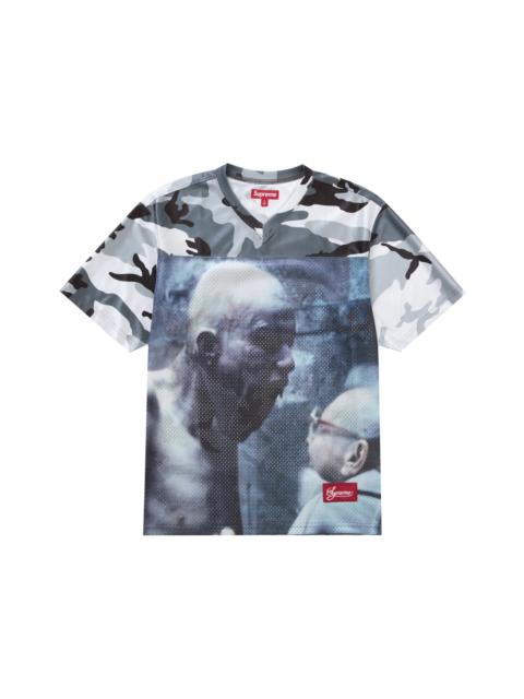 Supreme Aphex Twin Football Jersey Snow Camo