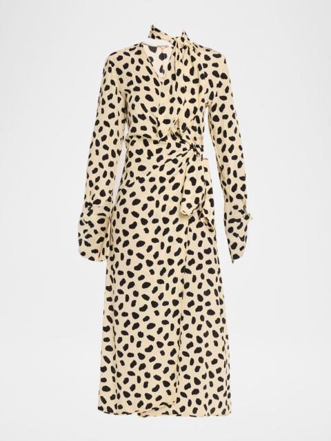 Ollantay Silk Wrap Dress