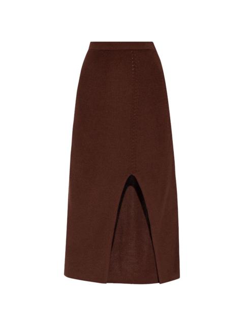 Delos knitted maxi skirt