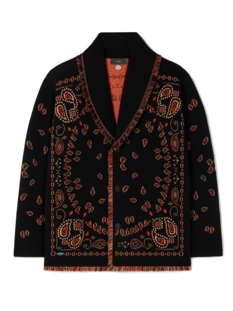 Bandana Jacquard Cardigan