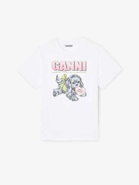 WHITE PUPPY T-SHIRT