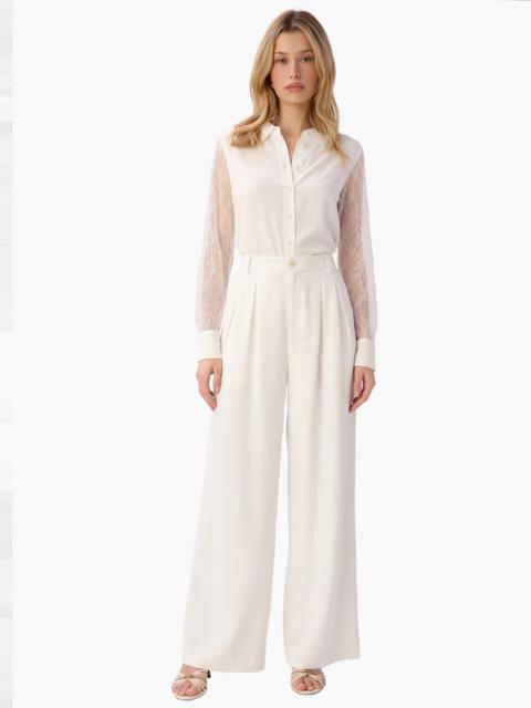 CHELSEY CHIFFON BLOUSE WHITE