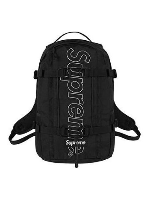 Supreme Backpack 'Black White' SUP-SS18-690