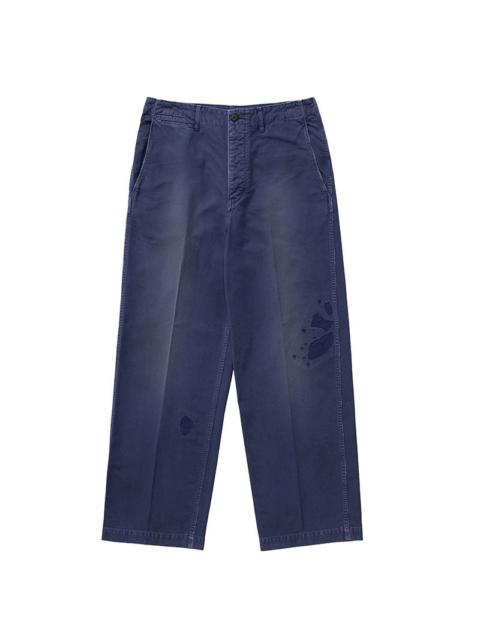 EX WIDE CHINO PANTS CRASH NAVY