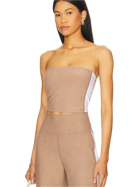 Spacedye Strapless Stripe Top