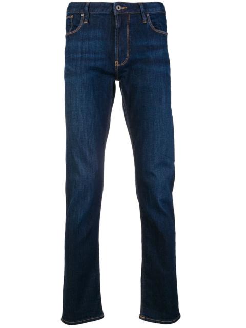 straight-leg jeans