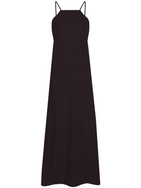 cut-out detailing sleeveless dress