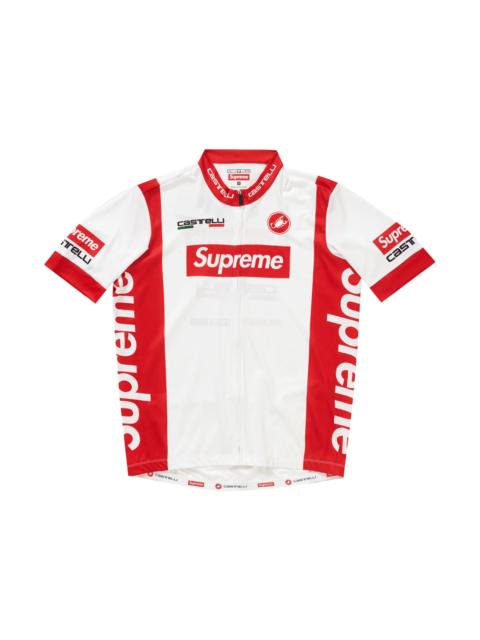 Supreme Castelli Cycling Jersey White
