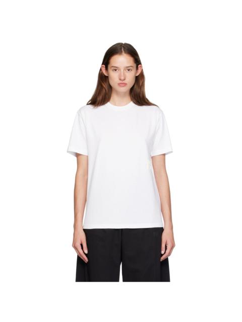 White Puff Logo T-shirt