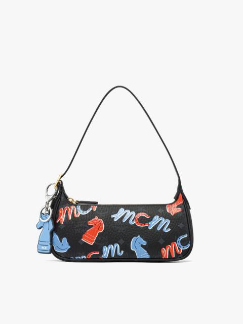 Year of the Horse Aren Shoulder Bag in Visetos