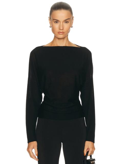 Tissue Cashmere Dolman Sweater