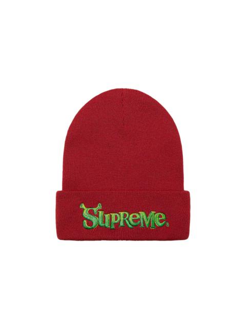 Supreme Shrek Beanie 'Cardinal'