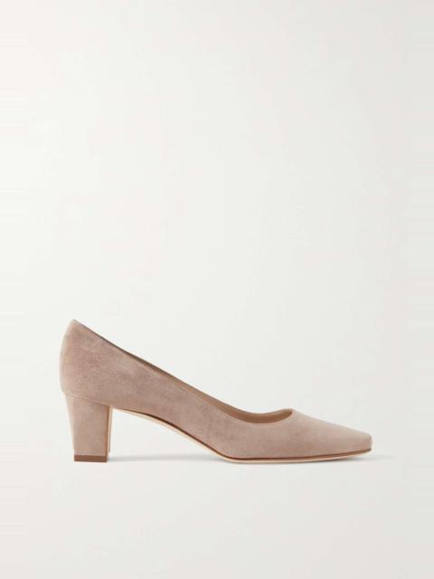 Okkatopla 50 suede pumps