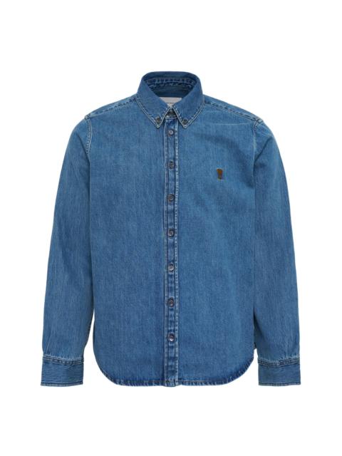 Contrasted AMI De Coeur Shirt