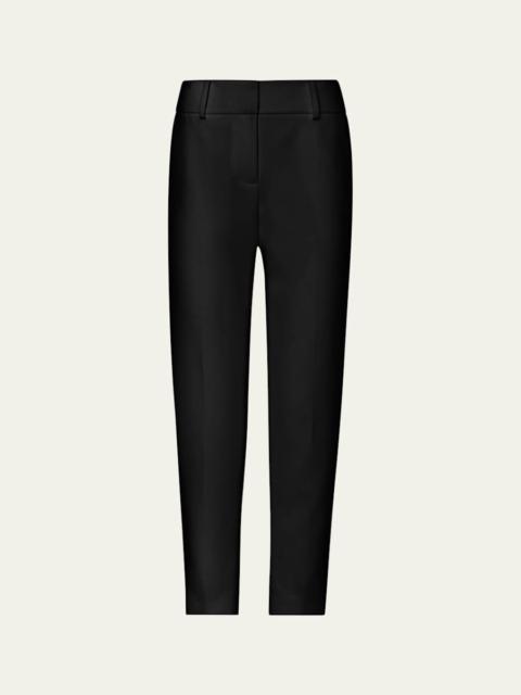 Nicola Cropped Slim Cady Pants