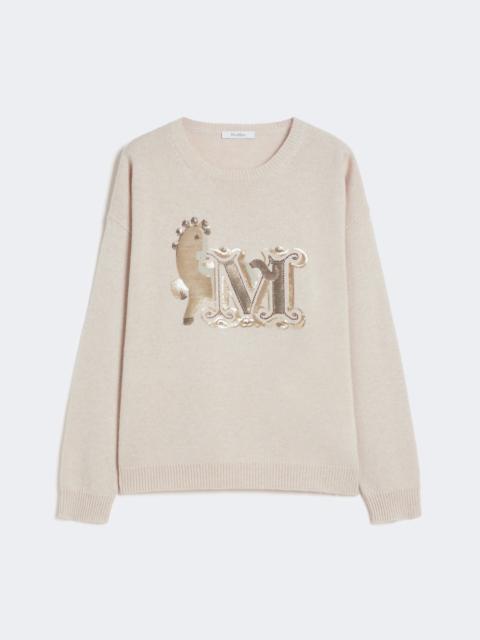 Oversized wool and cashmere sweater - ALBINO