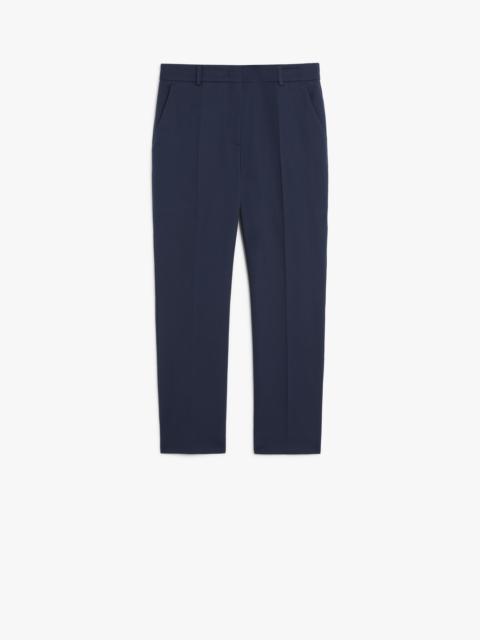 VITE Stretch cotton cigarette trousers