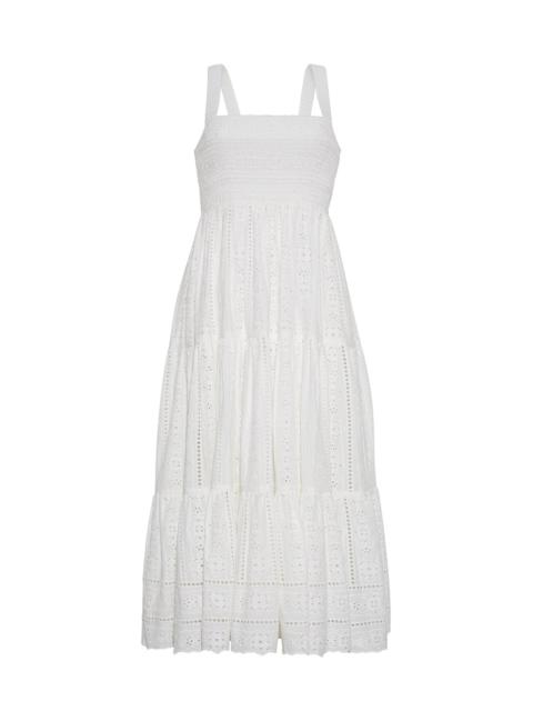 Taormina Dress
Smocked Sweetness, Scalloped to Perfection