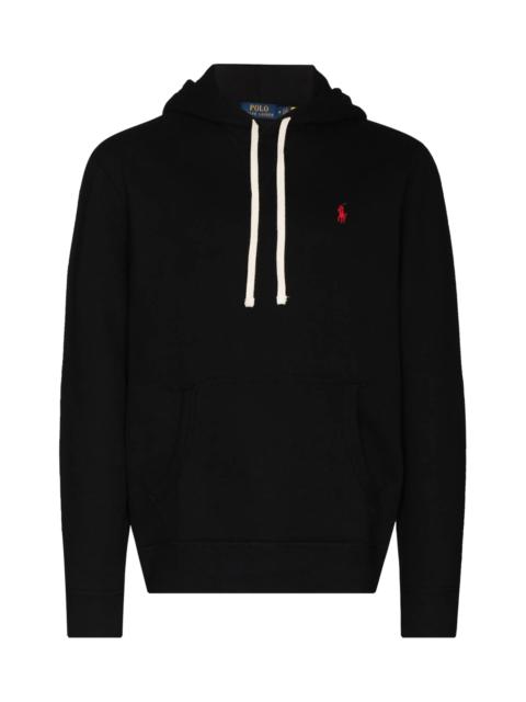 EMBROIDERED LOGO HOODED SWEATSHIRT