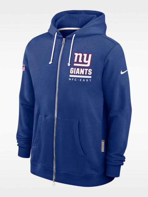 New York Giants Utility Player Sideline Men's Nike Dri-FIT NFL Full-Zip Hoodie