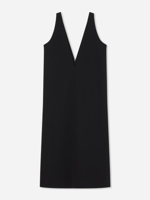 V-Neck Dress in Cotton