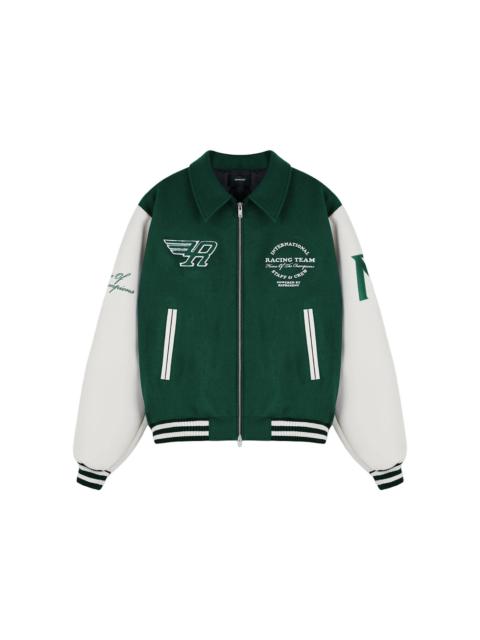 Represent Racing Team Varsity Jacket Racing Green