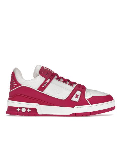 Louis Vuitton Trainer Low White Fuchsia