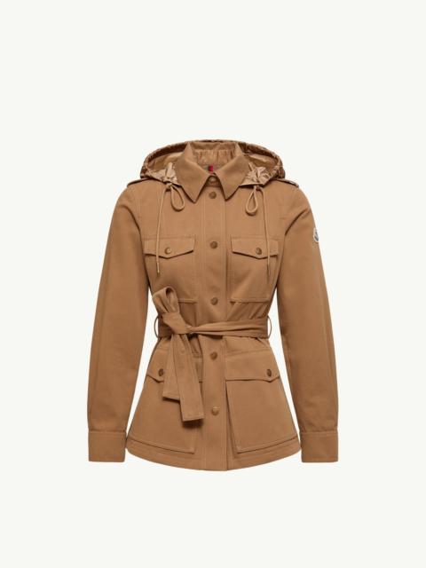 Centaurea Hooded Gabardine Field Jacket