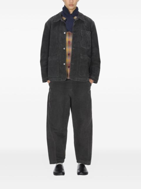 twisted-seam trousers