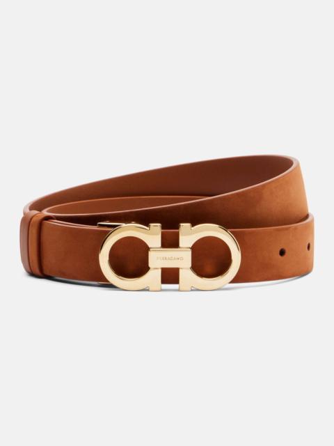 Gancio Mediterraneo leather belt