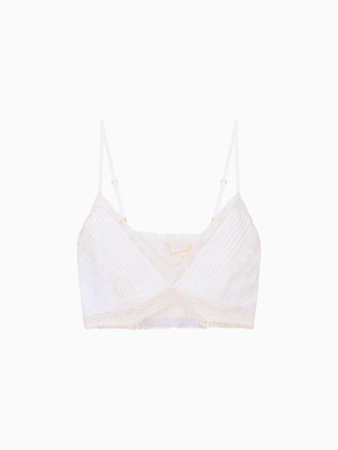 Ismene Cotton Victorian Bralette Top