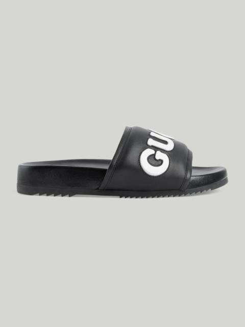 Men's Gucci slide sandal