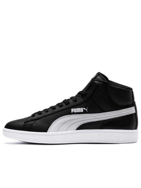 PUMA Smash V2 Mid L 'Black And White' 366924-02