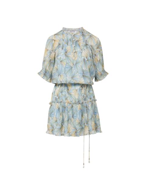 DORRIE PLEATED MINI DRESS