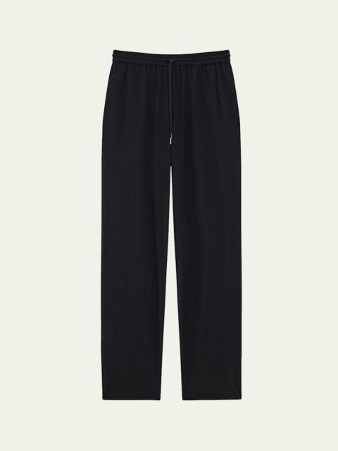 Drawstring Pull-On Pants