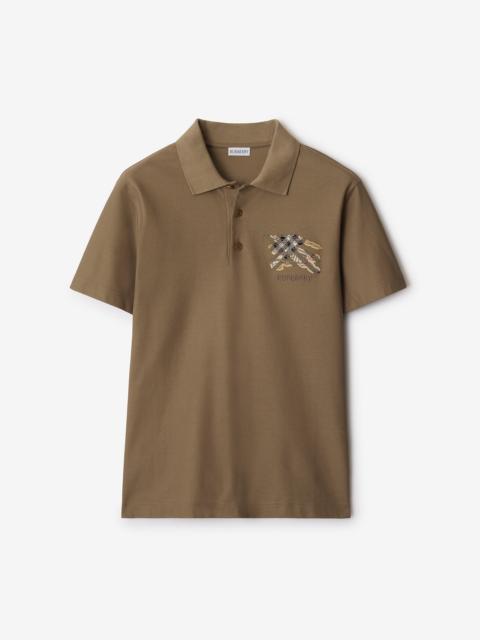 EKD Check Cotton Polo Shirt