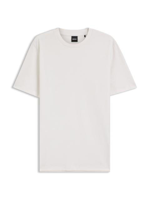 BUBBLE-STRUCTURE T-SHIRT IN COTTON