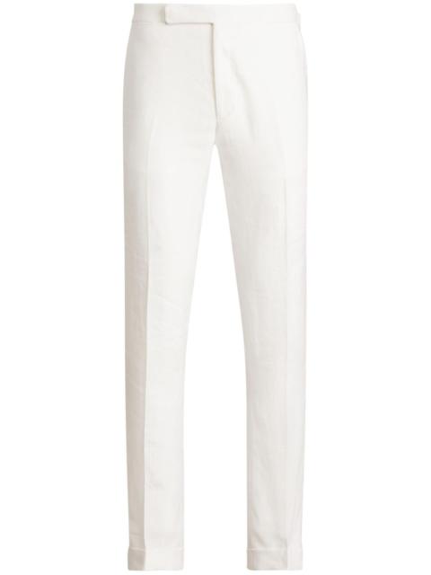 linen trousers