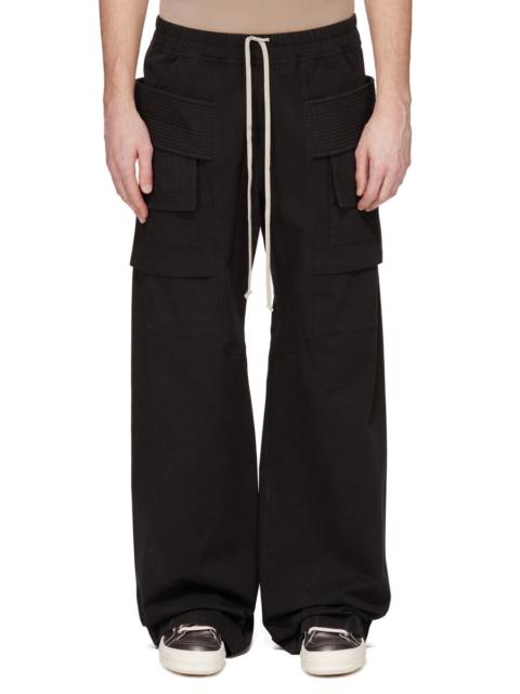 drawstring-waistband trousers