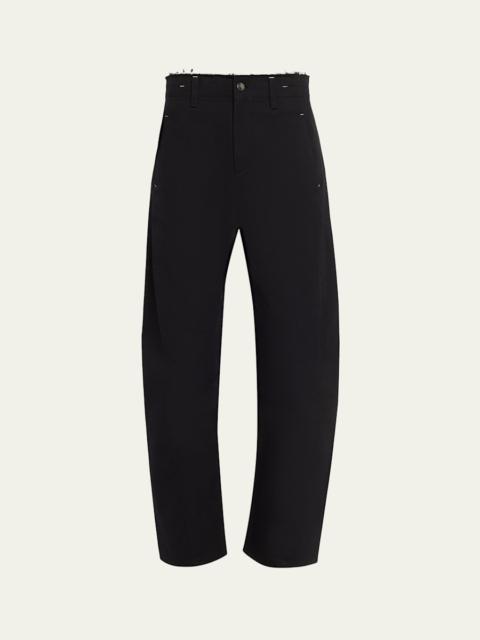 Hollywood Bow Leg Ankle Jeans