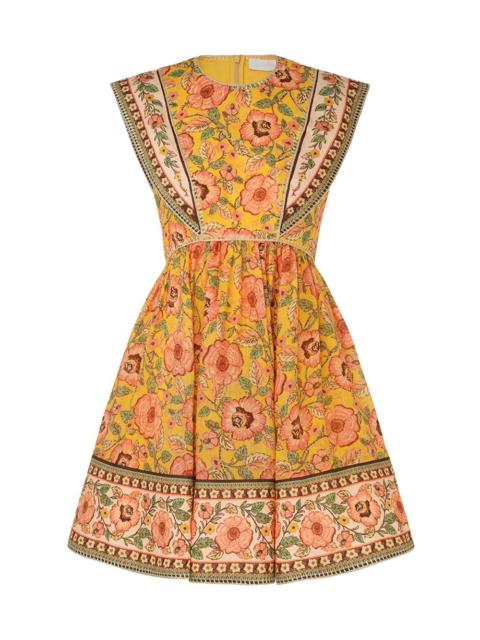 JUNIE SPLICED MINI DRESS