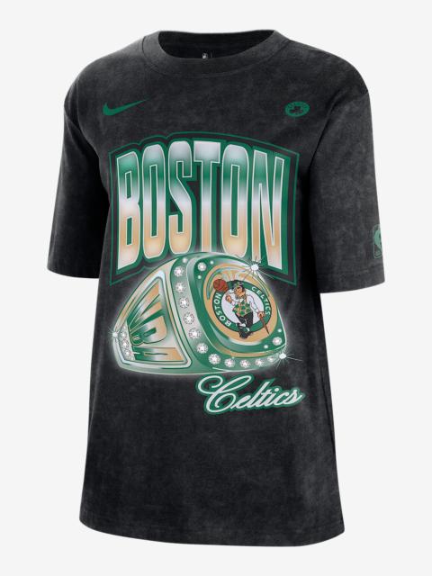 Boston Celtics Courtside Women's Nike NBA T-Shirt