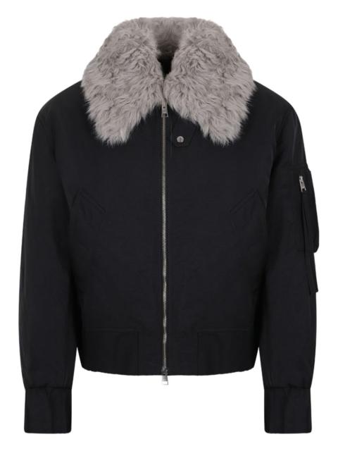 padded bomber jacket