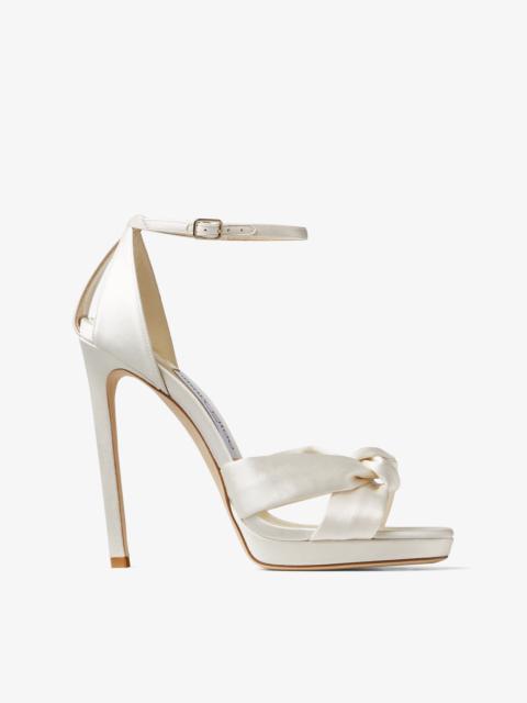 Rosie 120
Ivory Satin Platform Sandals