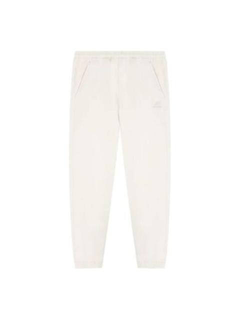 New Balance Logo Sweatpants 'White' 5TC39673-LBE