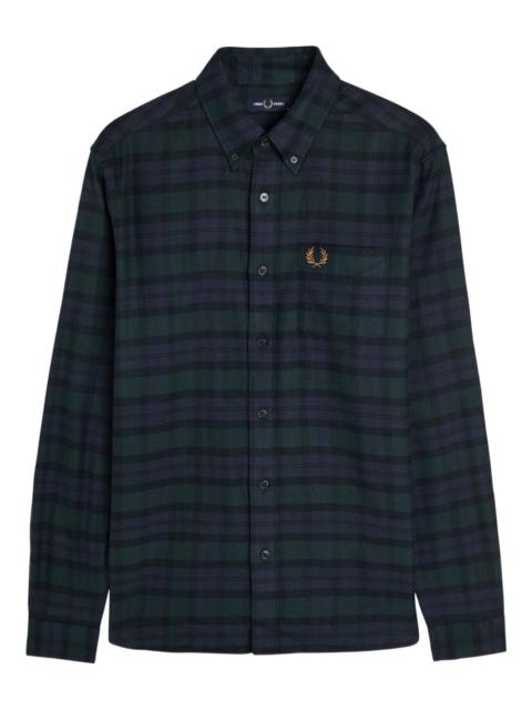 check-pattern shirt