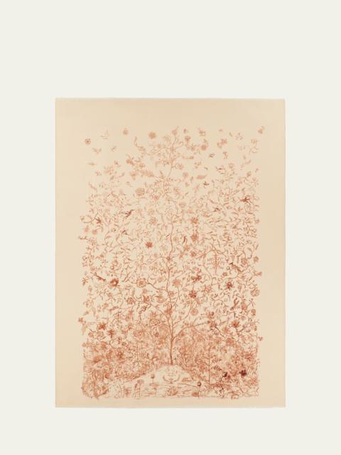 Albero della Vita Wool Maxi Stole