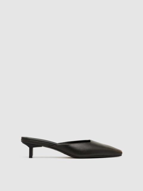 Brushed Miro Heel - Black